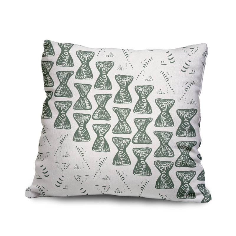 Battements, 20 po X 20 po, Vert