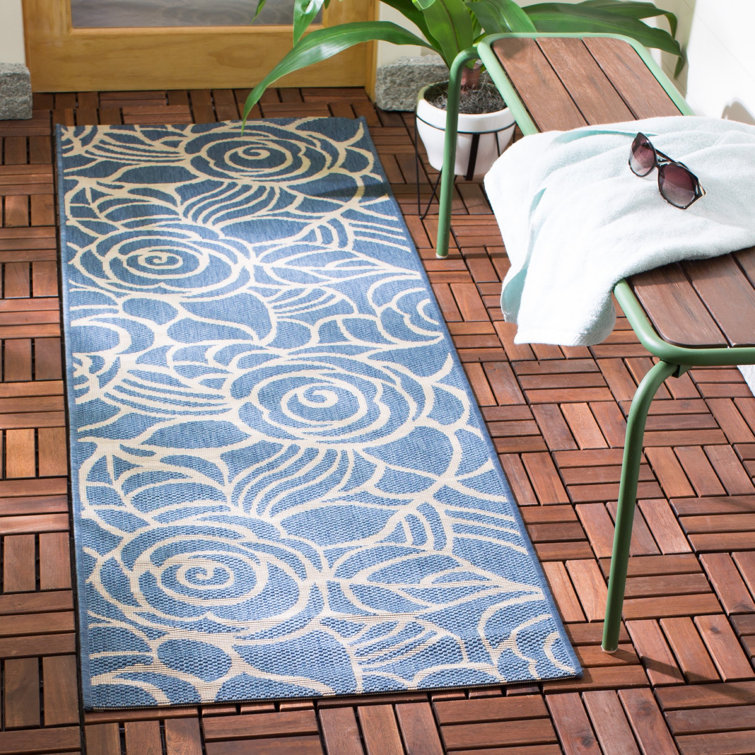 Herefordshire Performance Floral Indoor/Outdoor Area Rug