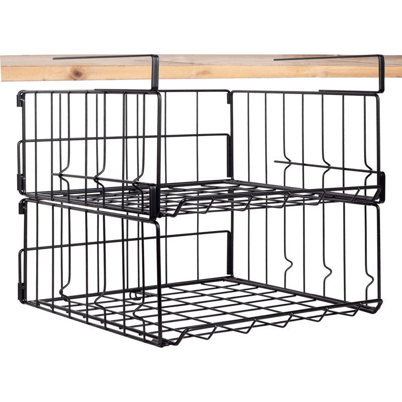 Under Shelf Basket, Black