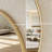 Alauni Metal Round Wall Mirror,Decorative Mirror for Bathroom,Entryway,Hallway -1300406102-1300406103