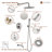 Calder Complete Shower System with Rough in-Valve-61901554