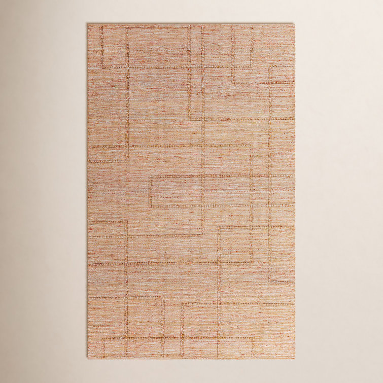 Yuna Handmade Pink Rug