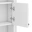 Armoire murale de salle de bain 32 "avec miroir, armoire à pharmacie murale avec 3 tablettes, armoire de rangement à porte miroir
