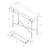 Accent Table, Console, Entryway, Narrow-482558054