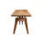 Waxman Solid Wood Bench