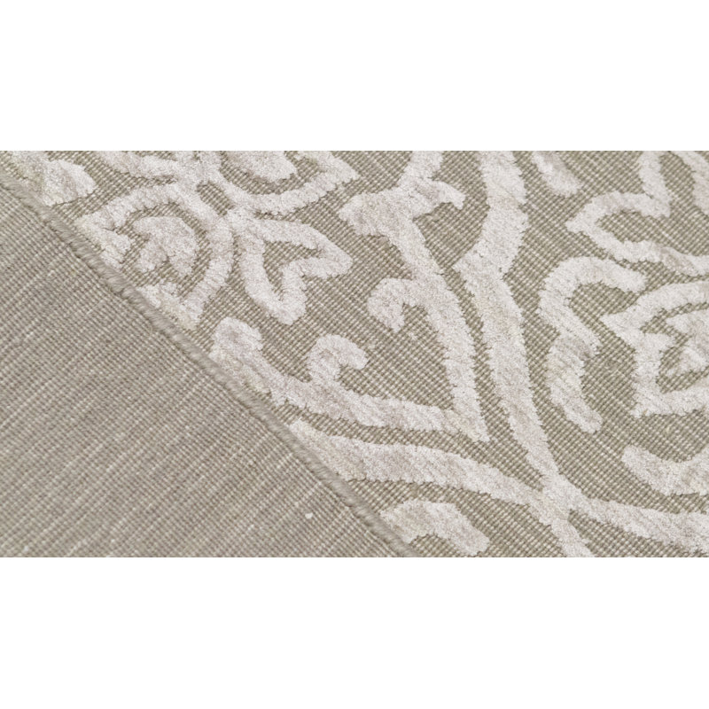 Damask Area Rug