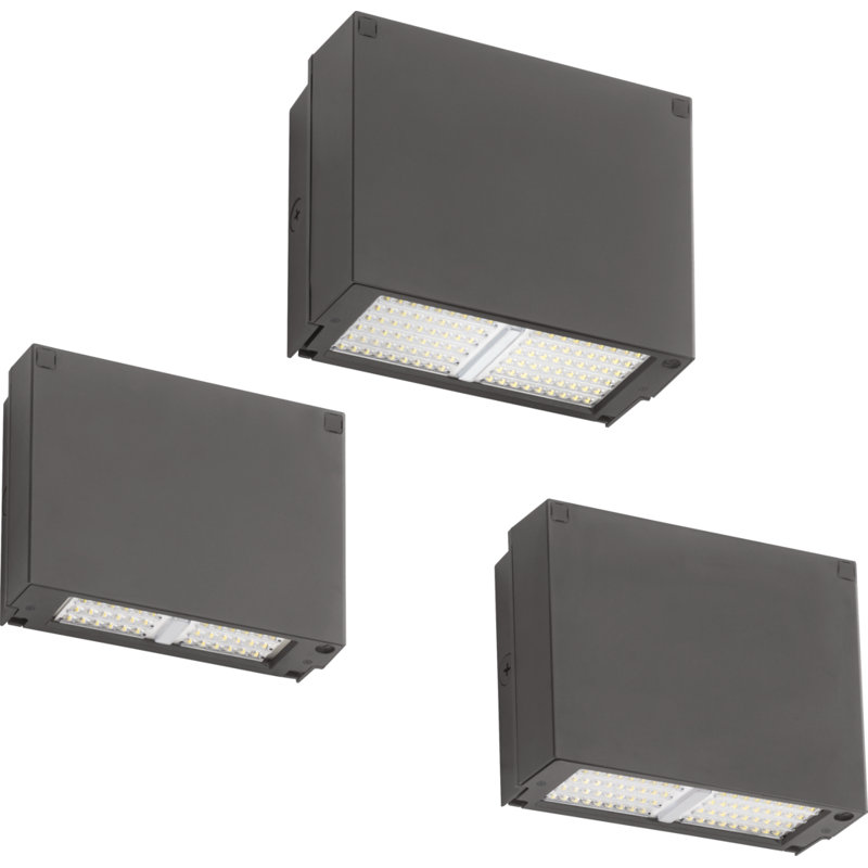 1 - Head LED Hardwired Outdoor Security Wall Pack