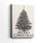 Snowwhite Carol of Evergreen-Premium Gallery Wrapped Canvas-1230964234