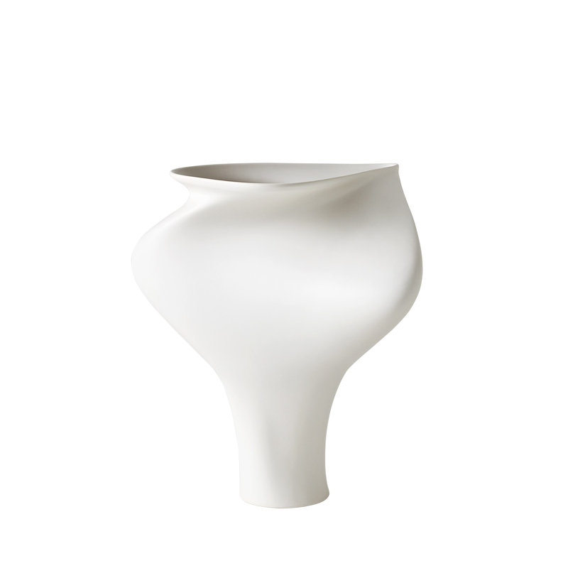 Tranquility Vase-Matte White