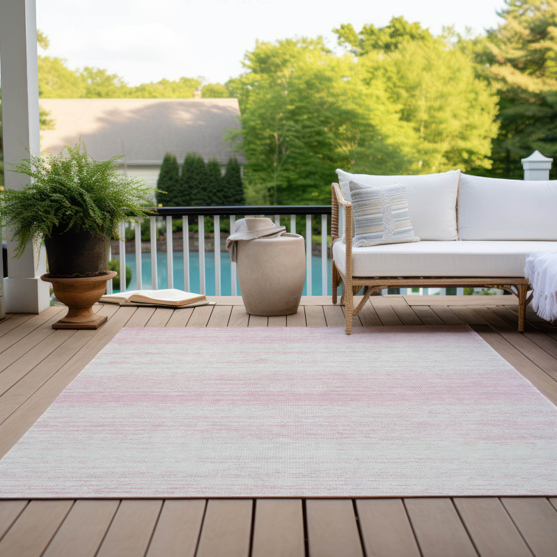 Malek Abstract Indoor / Outdoor Rug, Rectangle 8' x 10'