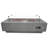 Elementi Rectangle Concrete Propane Fire Pit Table with Lid