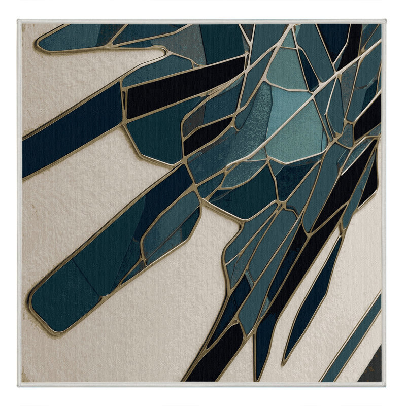 Zenith Rift Rug, Square 4'