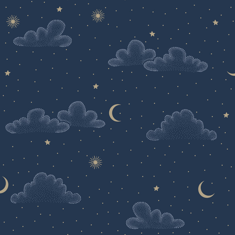 Papier peint Moonlit Mist, Marine