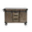 Wallaceton 47.6'' L Kitchen Island with Marble Top-2042932484