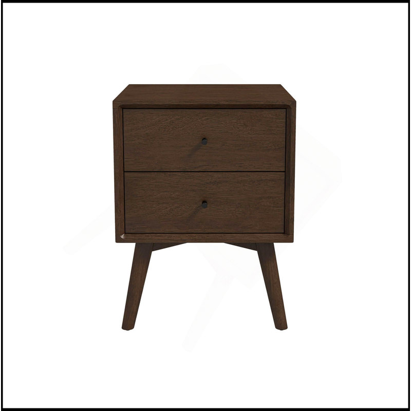 Table de chevet 2 tiroirs