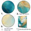 «Gold Teal», impression sur toile-2116780321-2116780348