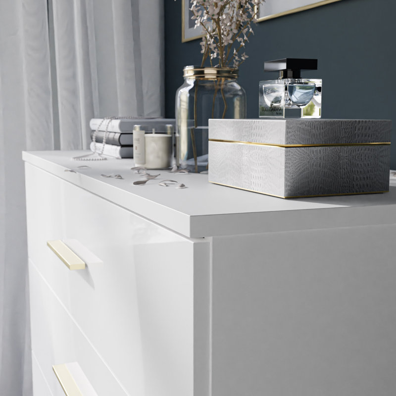 Bonaira 95 cm W Chest of 4 Drawers