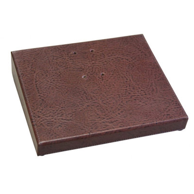Organisateur de bureau en cuir moka
