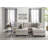 Classic Upholstered Ottoman-87749355