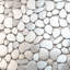 12" x 12" Metal Random Mosaic Wall & Floor Tile