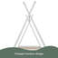 Lit plateforme simple avec structure triangulaire-117176508