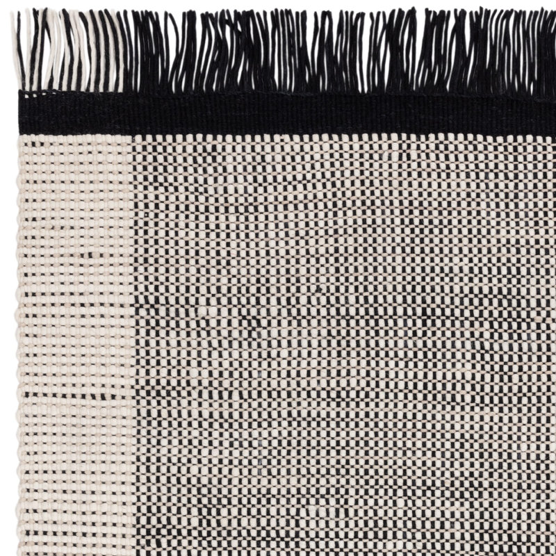 Avalei Plain Wool Hand Woven Area Rug, Rectangle 200 x 290 cm