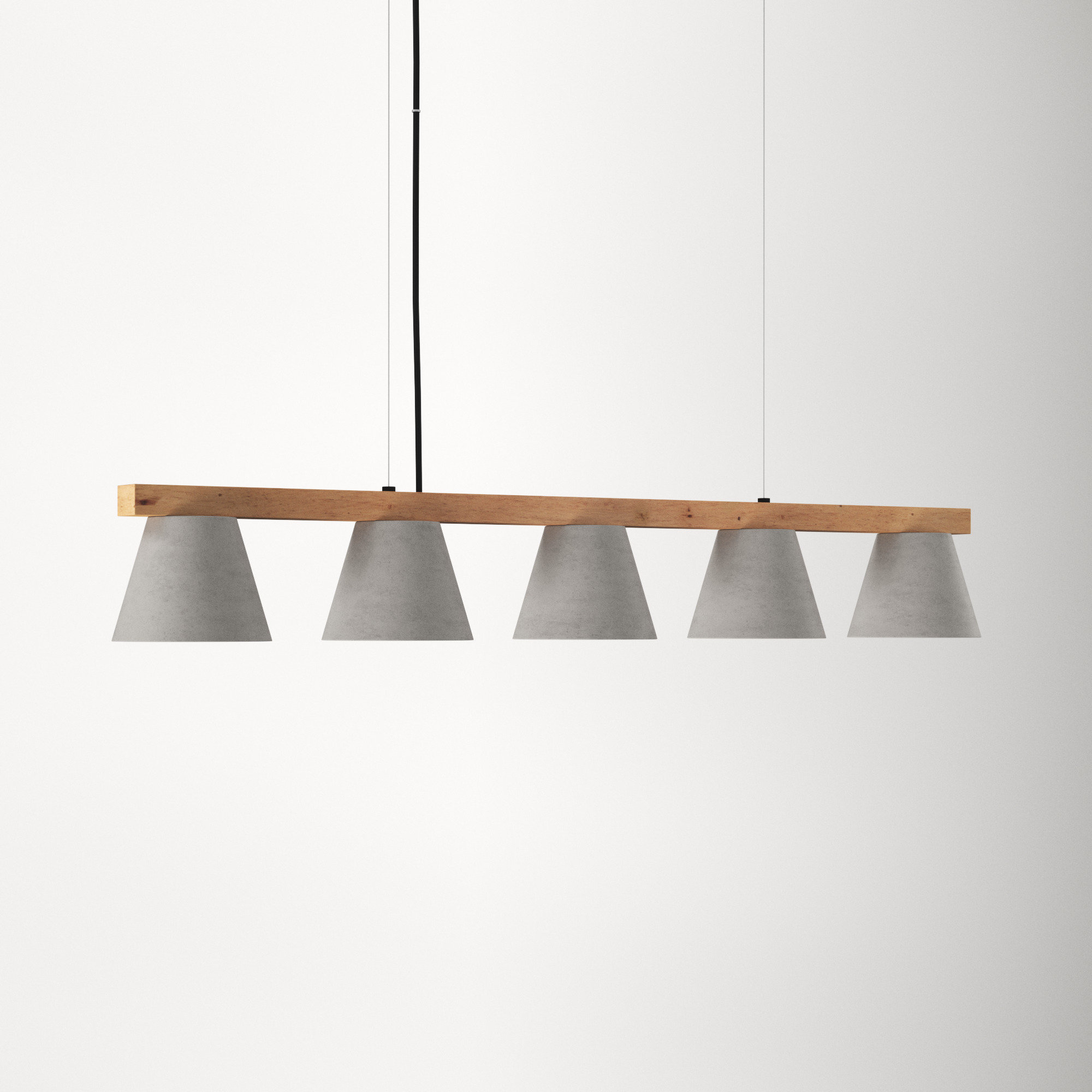 London 5-Light Dimmable Linear Pendant