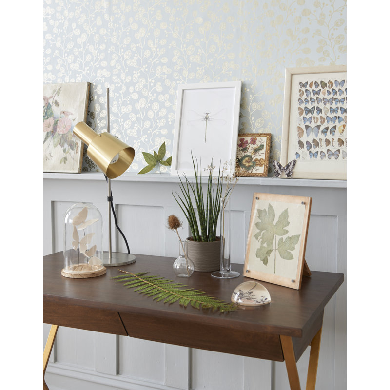Botanica Honesty Wallpaper, Mineral/Gold