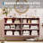 47" Fluted Dresser with 6 Drawers, Modern Wooden Chest & TV Stand for Bedroom & Living Room-818887581