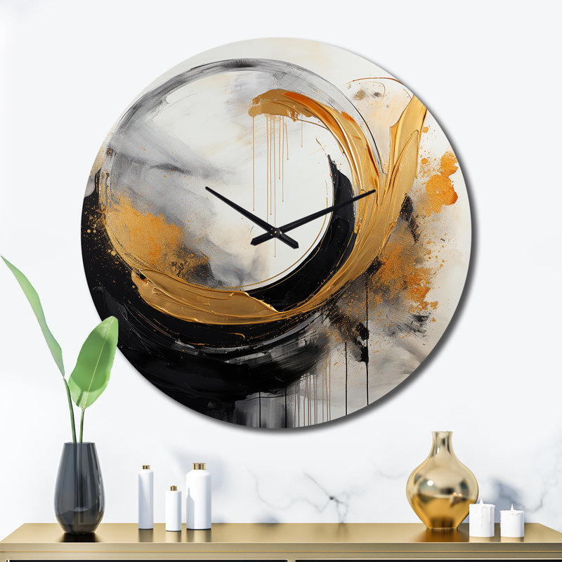 Horloge murale Yin Yang Beyond Duality, Très grand