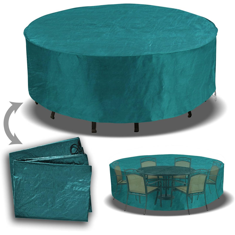 Outdoor Patio Dining Set Cover, Green