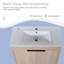 Meuble-lavabo simple 36 po avec dessus en céramique Kinslie, 2 portes à fermeture douce et 1 tablette réglable-97078049-125349134