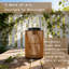 Solar Lantern 24cm Solar Powered Integrated LED Outdoor Table Lamp-127361041