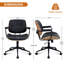 Chaise de bureau rembourrée pivotante à dossier réglable-70110244