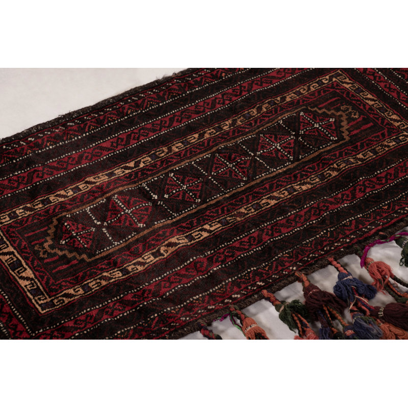 Antique One-of-a-Kind 1'9X3'1 Hand Knotted Area Rug