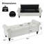 Banc de rangement rembourré avec compartiments de rangement segmentés-436590127-457804618