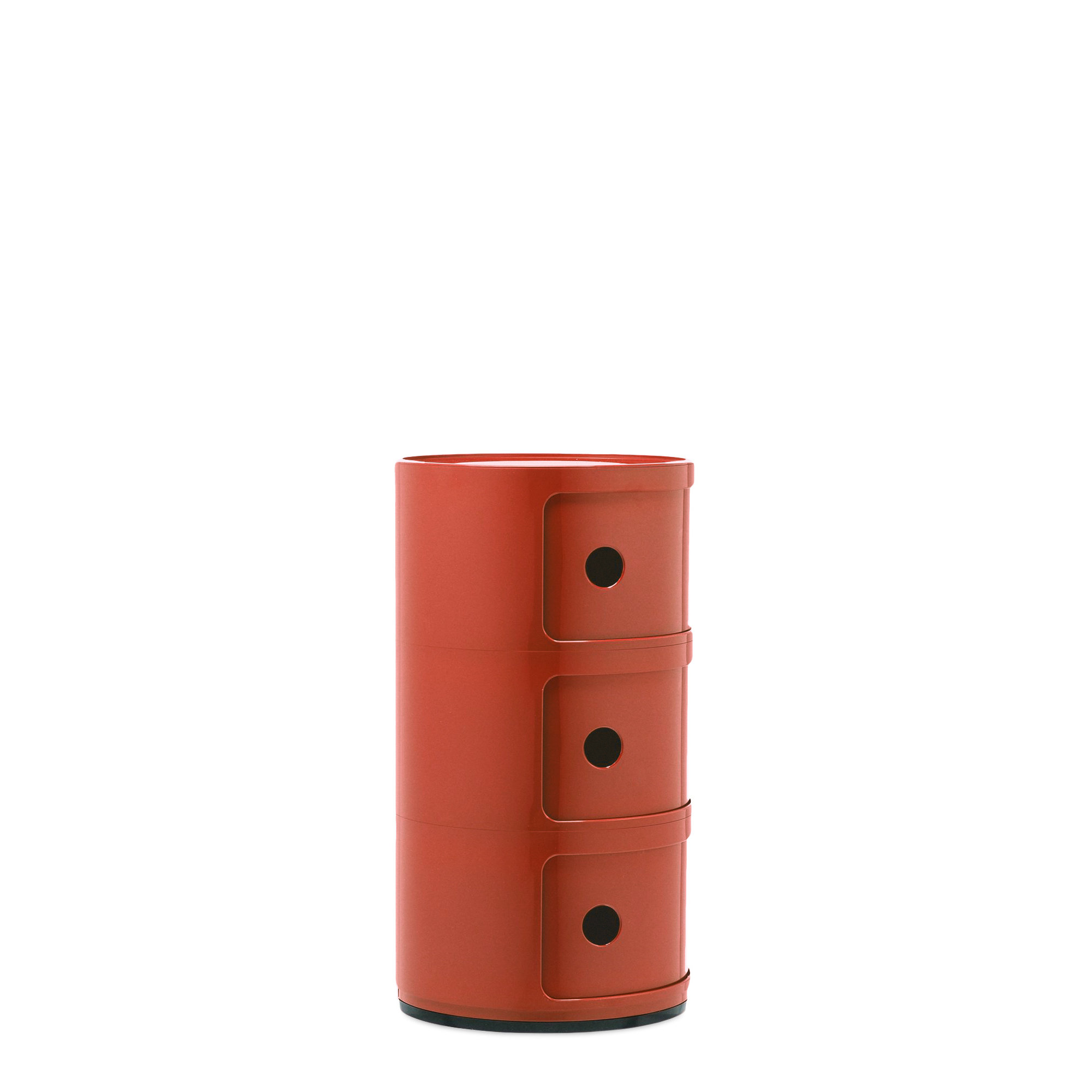 Componibili Round Modular Stacking Units, Orange, 3