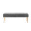 Banc rembourré en velours Aghvarth-1433399233