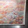 Tapis oriental bleu clair / orange / gris Lazaro