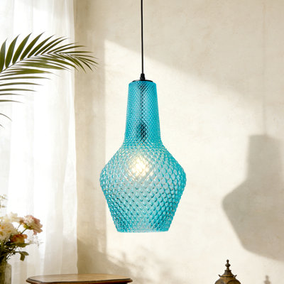 Luminaire suspendu simple à 1 lumière