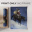 A Cowboy Christmas - Impression sur toile seulement - NON-CADRE-1367453976