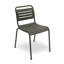 Ace Modern Aluminum Side Chair – Stackable Outdoor Dining Chair-1873649628