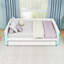 Lit de jour rembourré double TG avec lit gigogne simple, lumière DEL et pieds centraux-594917529