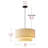 Demet 3 - Light White Drum Pendant