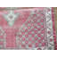 Tapis oriental rouge noué à la main Oushak