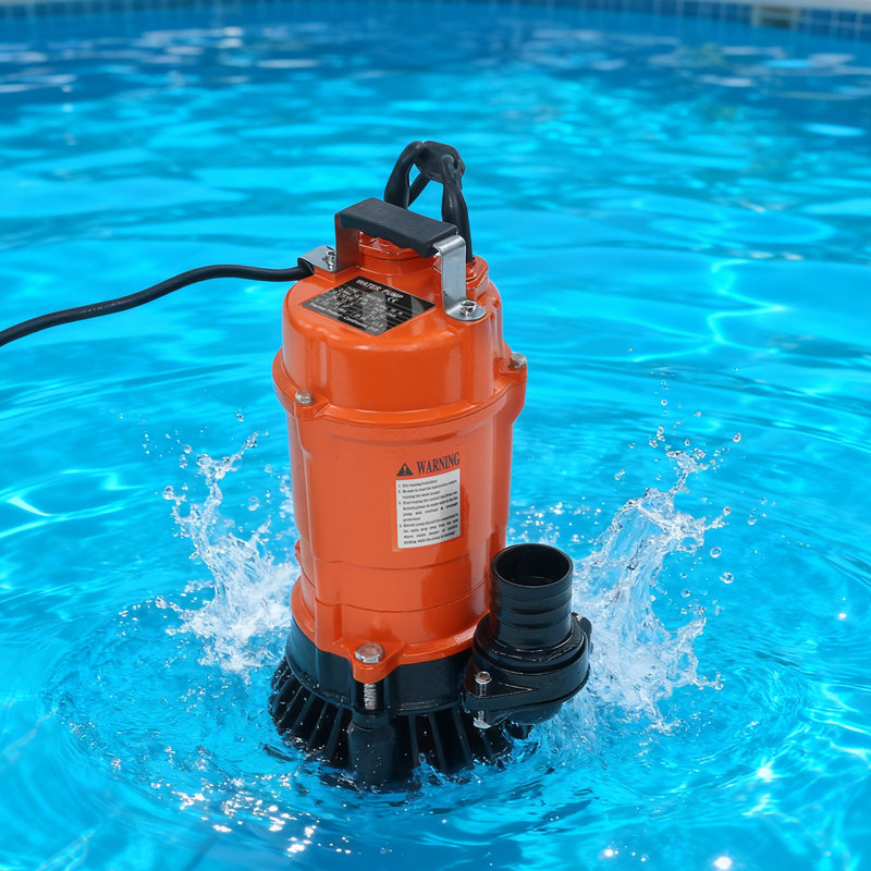 Pompe submersible 750W pour eau sale, Naturel, 750 Watts