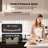 30 in. 400 CFM Convertible Insert Range Hood In Stainless Steel With LED Lights and Gesture Control-123400925