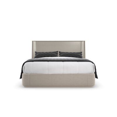 Da Vita Upholstered Wingback Bed