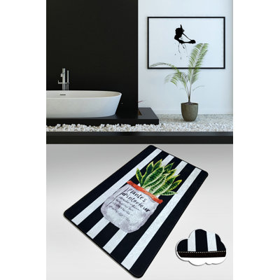 Antibacterial Bathmat, 100% Polyester, 27.6 x 47.2 inches | Non-Slip Underside, 700 GSM, Machine Washable at 86°F | Soft and Durable, Ideal for Bathroom Safety & Comfort, Easy Care and Maintenance