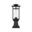 Lampadaire extérieur Ohman 6 pouces en noir